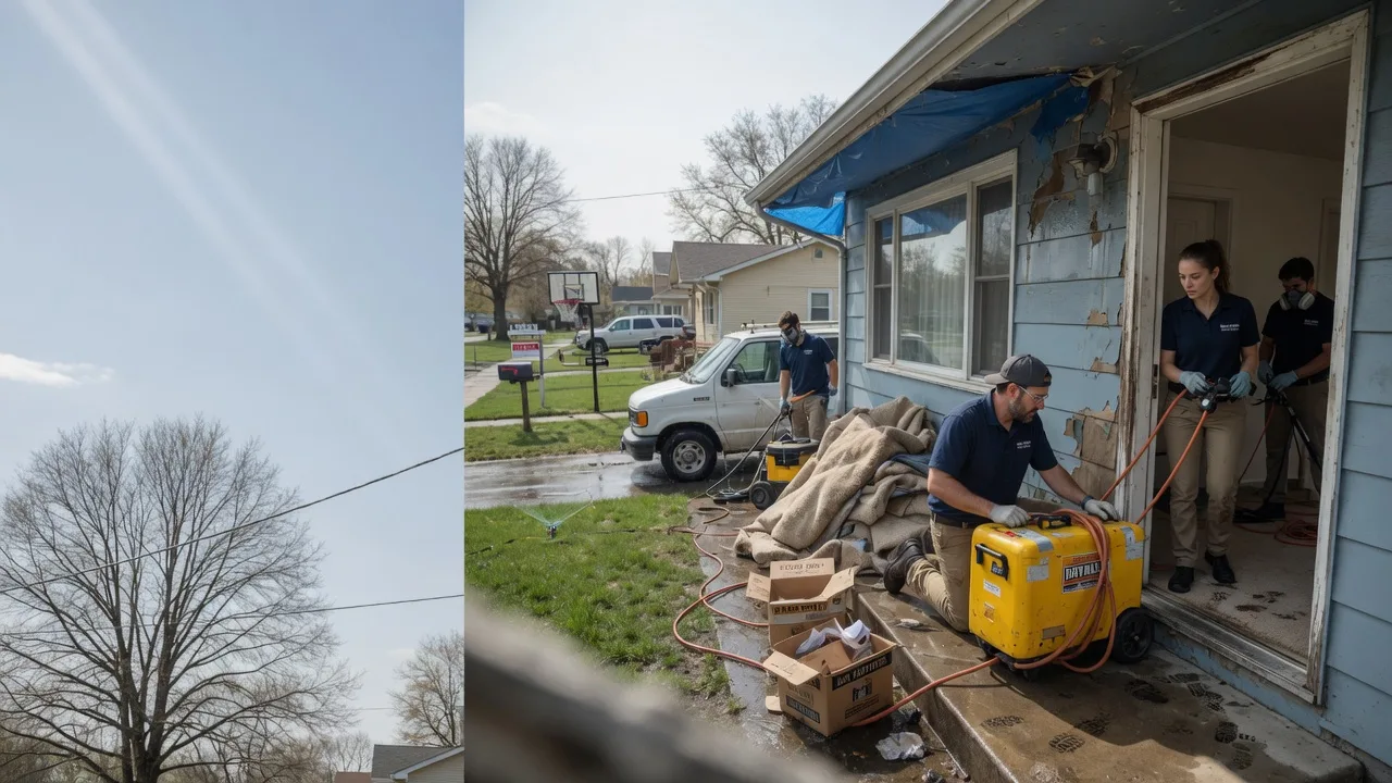 Basement Flood Cleanup in Rosendale, MO near me